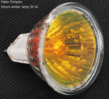 Faber opti-myst xenon-amber lamp